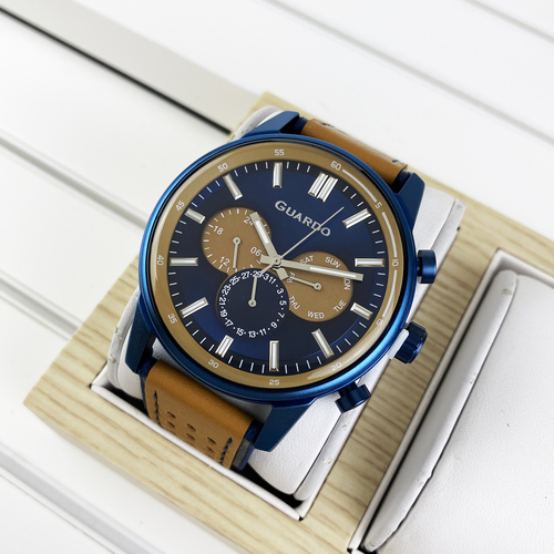 

Наручные часы Guardo 007576-4 Brown-Blue