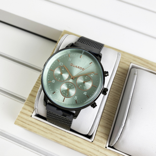 

Наручные часы Guardo B01116-5 Gray-Green