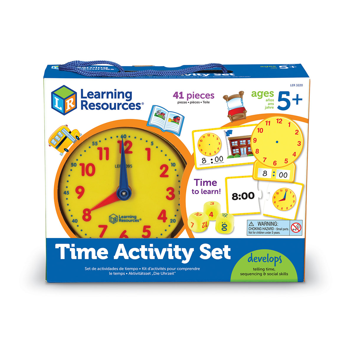 

Обучающая игра LEARNING RESOURCES - изучаем ВРЕМЯ