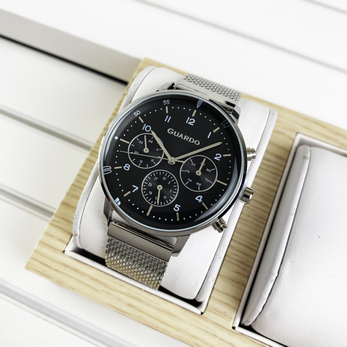 

Наручные часы Guardo B01116-1 Silver-Black