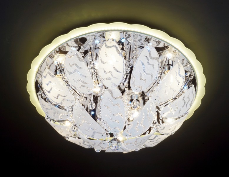 

Люстра LED люстра Мсвет 81875/8+35W Ø600 H275 с подсветкой и пультом управления (LI223142)