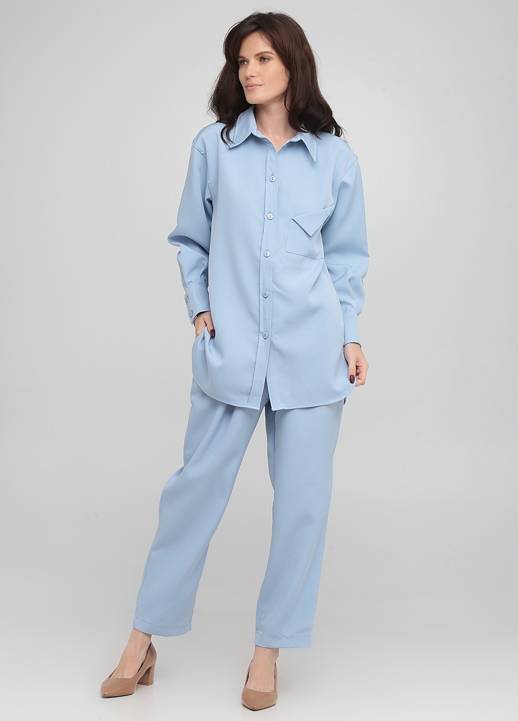 

Костюм Kristina Mamedova голубой FKM2122 S