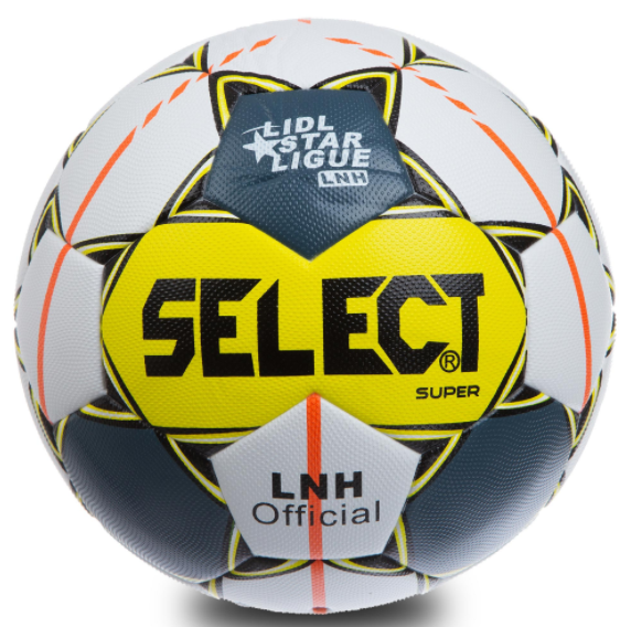 

Мяч футбольный SELECT ULTIMATE LNH OFFICIEL FB-0565 №5 PVC клееный белый-серый-лимонный (IN06213)