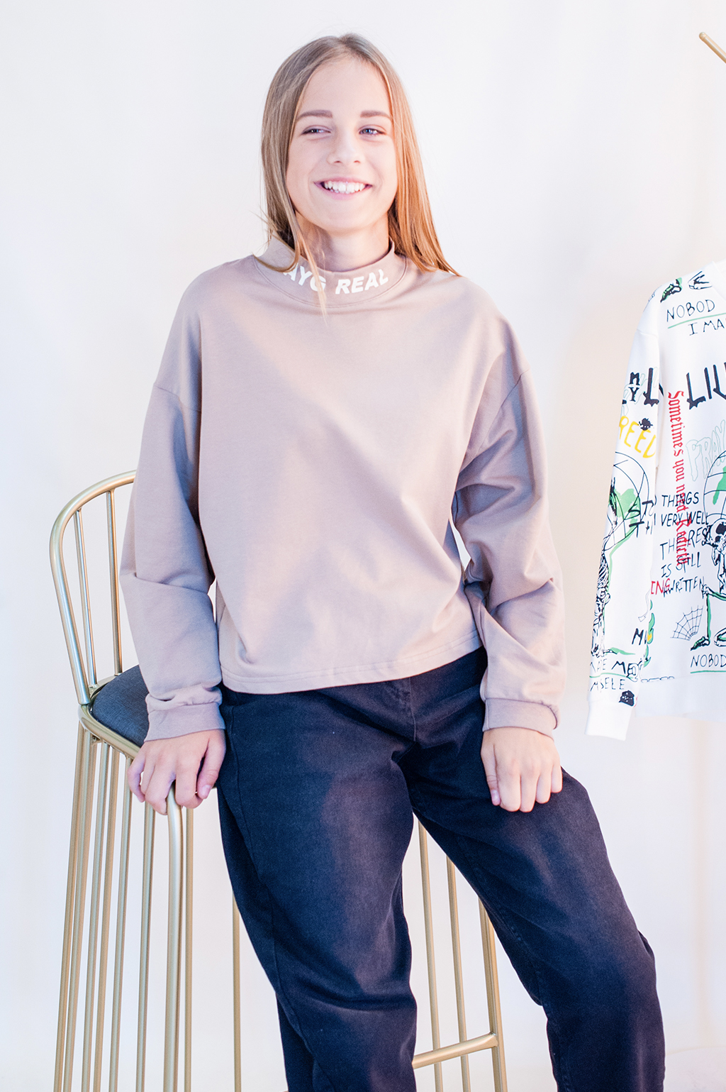 

Свитшот A-yugi Jeans 152 см Коричневый (2125000736860)