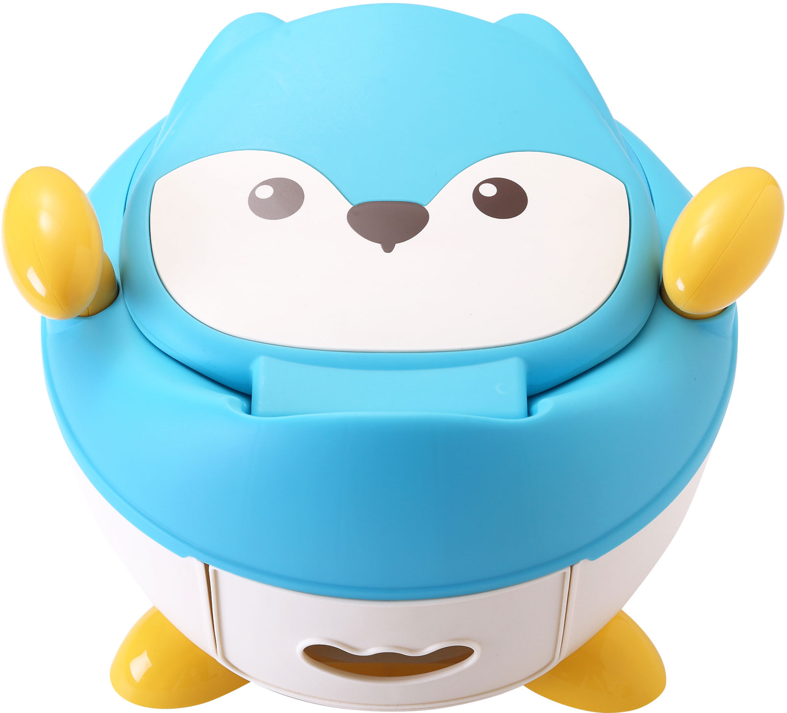 

Детский горшок Babyhood Лисица голубой (BH-113LB) (6923149603687)