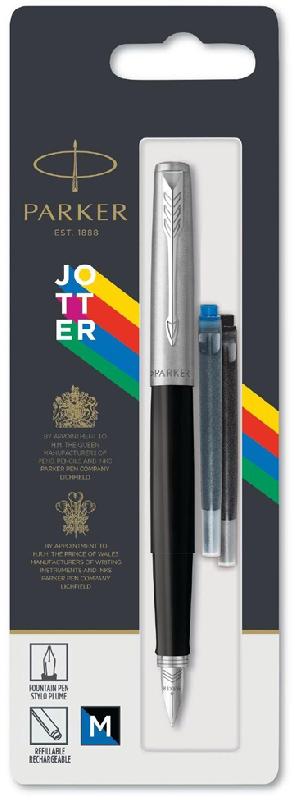 

Перьевая ручка Parker JOTTER 17 Standart Black CT FP M блистер (15 616)
