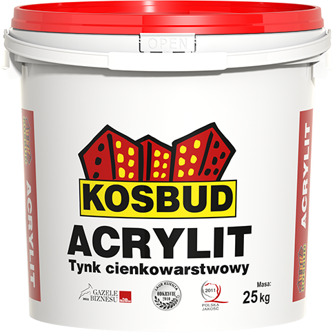 

Штукатурка акриловая KOSBUD ACRYLIT, барашек, база, 25 кг