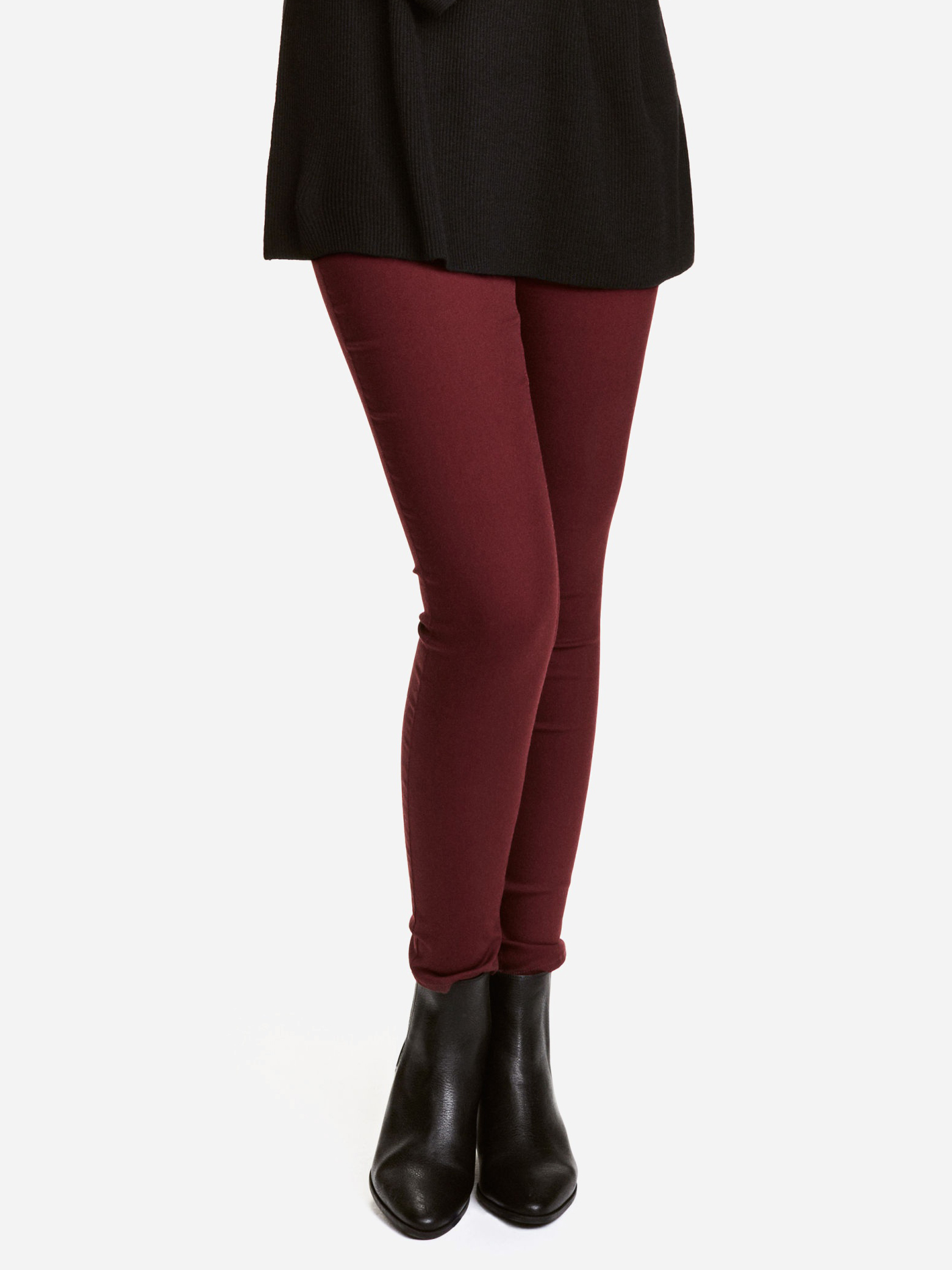

Джеггинсы H&M XAZ048961TXWQ 38 Бордовые