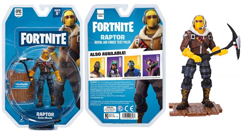 

Коллекционная фигурка Jazwares Fortnite Solo Mode Raptor, 10 см. (FNT0014)