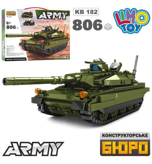 

Конструктор Limo toys танк 806дет (KB 182)