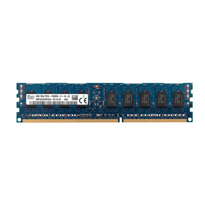 

Серверная оперативная память Hynix 4GB DDR3 1Rx4 PC3L-12800R (HMT351R7EFR4A-PB) / 441