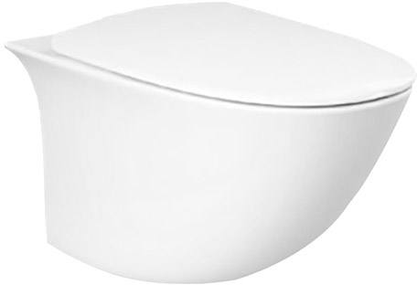 

Унитаз подвесной RAK CERAMICS Sensation Rimless SENWC1446AWHA без сиденья
