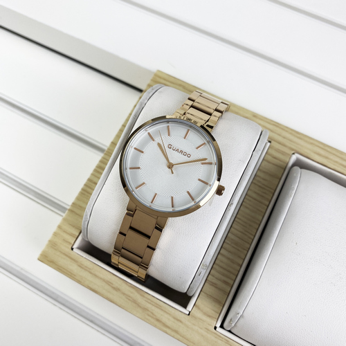 

Наручные часы Guardo 012505-5 Cuprum-White