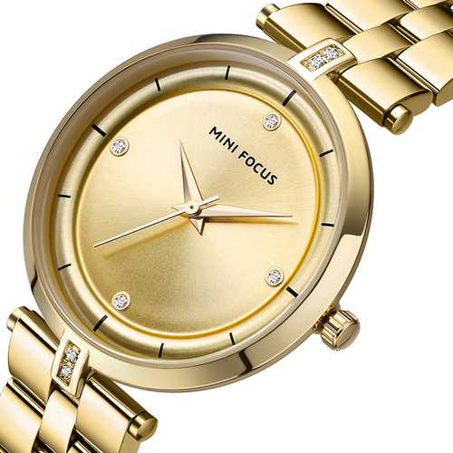 

Наручные часы Mini Focus MF0120L All Gold Diamonds
