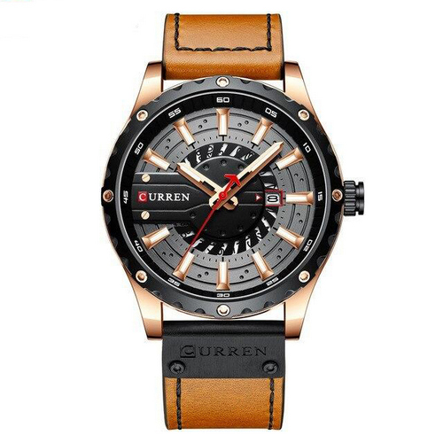 

Наручные часы Curren 8374 Brown-Cuprum-Black