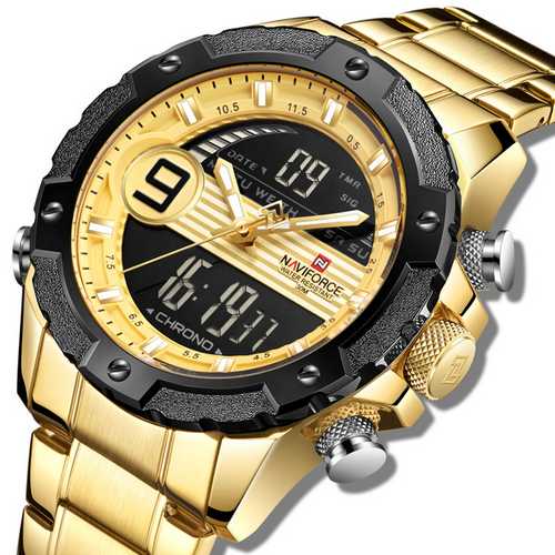 

Наручные часы Naviforce NF9146S Gold-Black