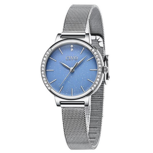 

Наручные часы Chronte 8115C Silver-Blue