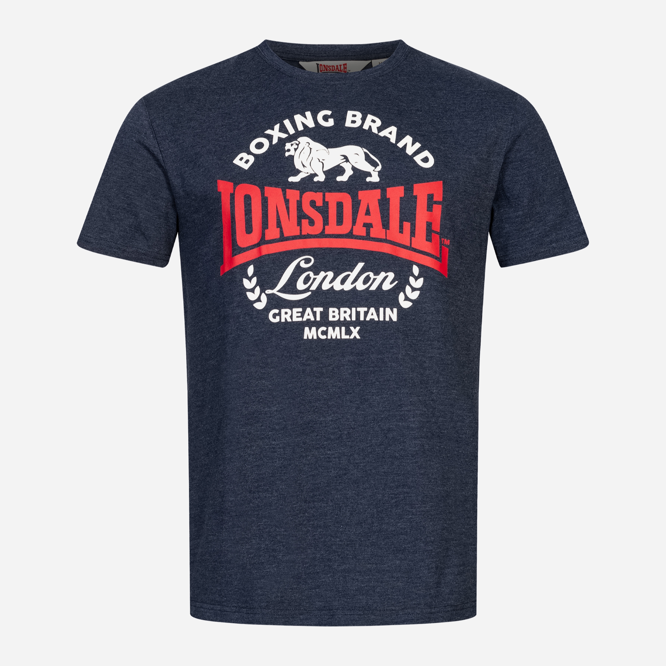 

Футболка Lonsdale WADDON 117122-3021 S MarlNavy/Red/White