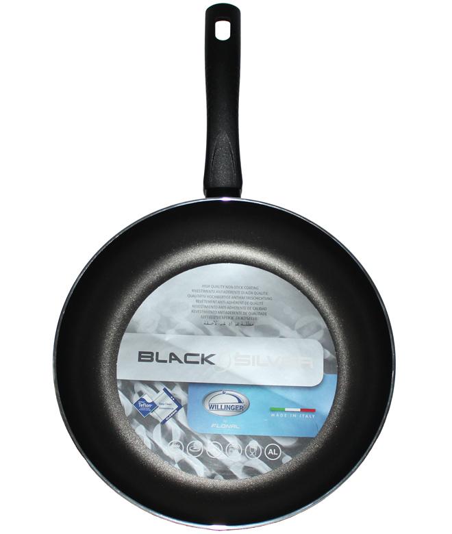 

Сковорода Willinger Black&Silver Ø26см с антипригарным покрытием