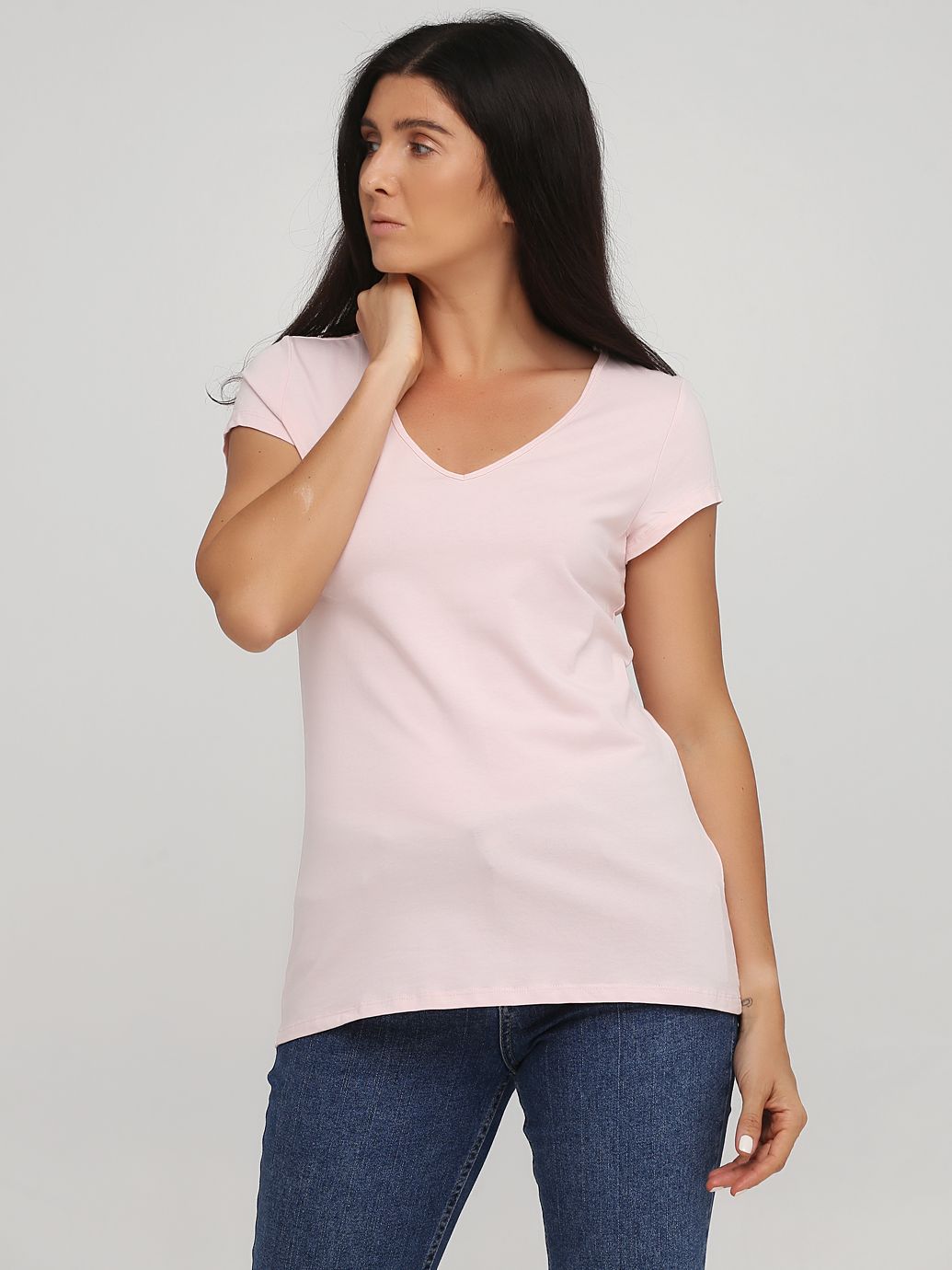 

Футболка C&A 1107131p14 XL Светло-розовая