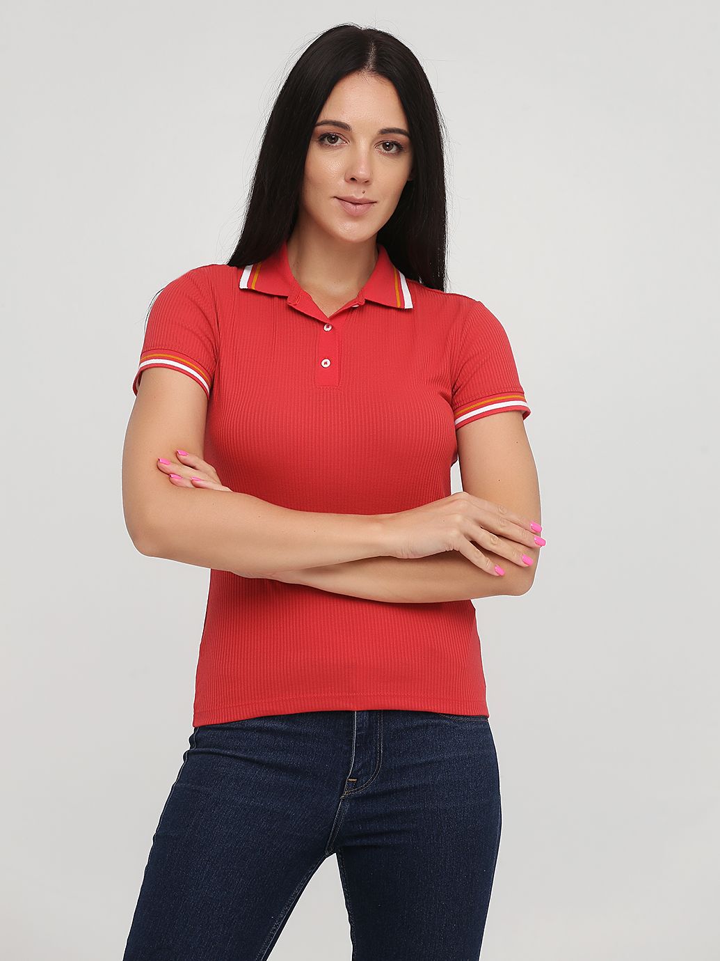 

Поло C&A 2048158p14  Красное, Поло C&A 2048158p14 M Красное