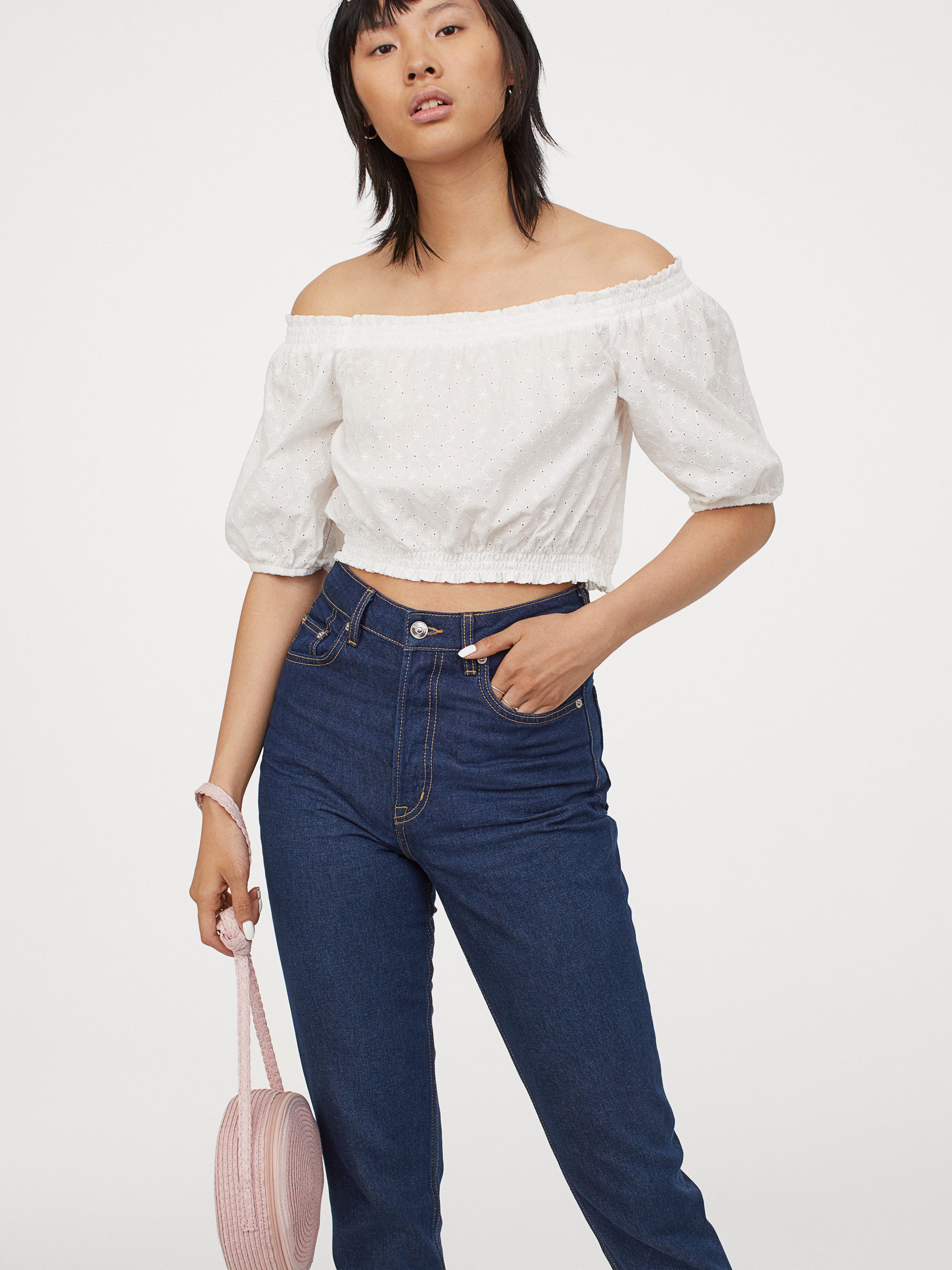 

Топ H&M 877715001b24 M Белый