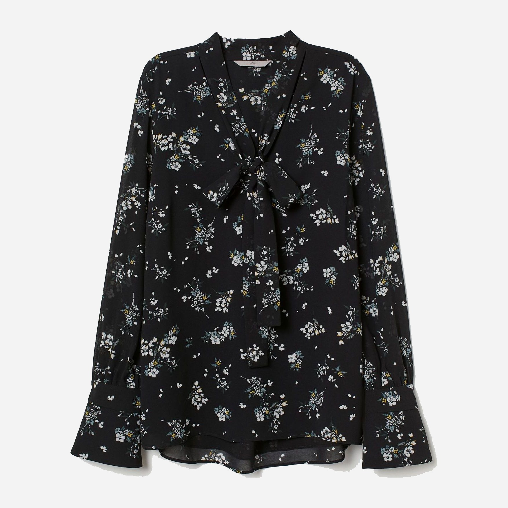 

Блузка H&M 737236003b24  Черная, Блузка H&M 737236003b24 34 Черная