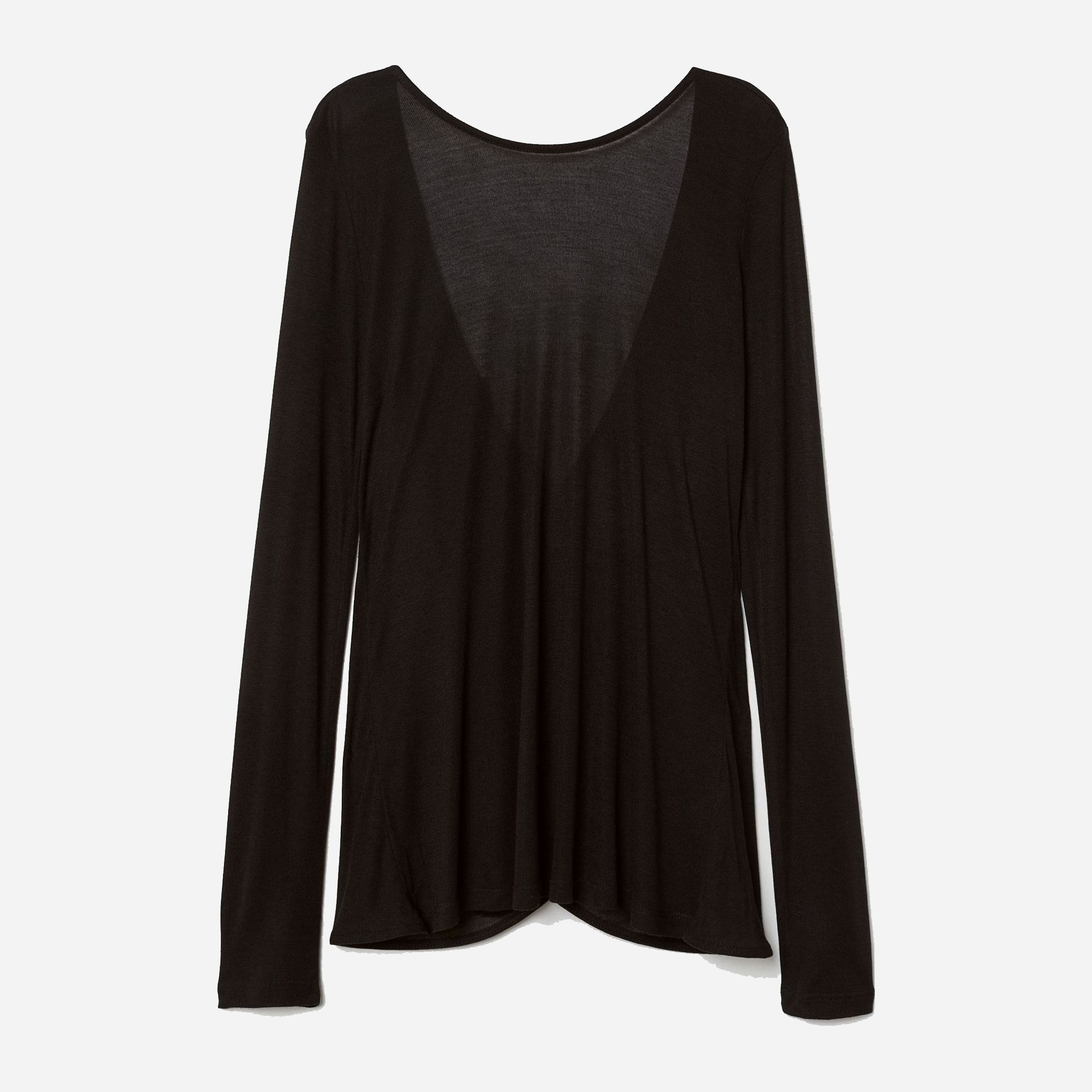 

Лонгслив H&M 718501b24 36 Черный
