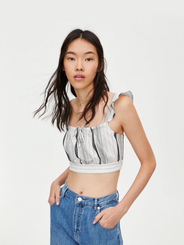 

Топ Pull & Bear 9474310805b26 S Серый