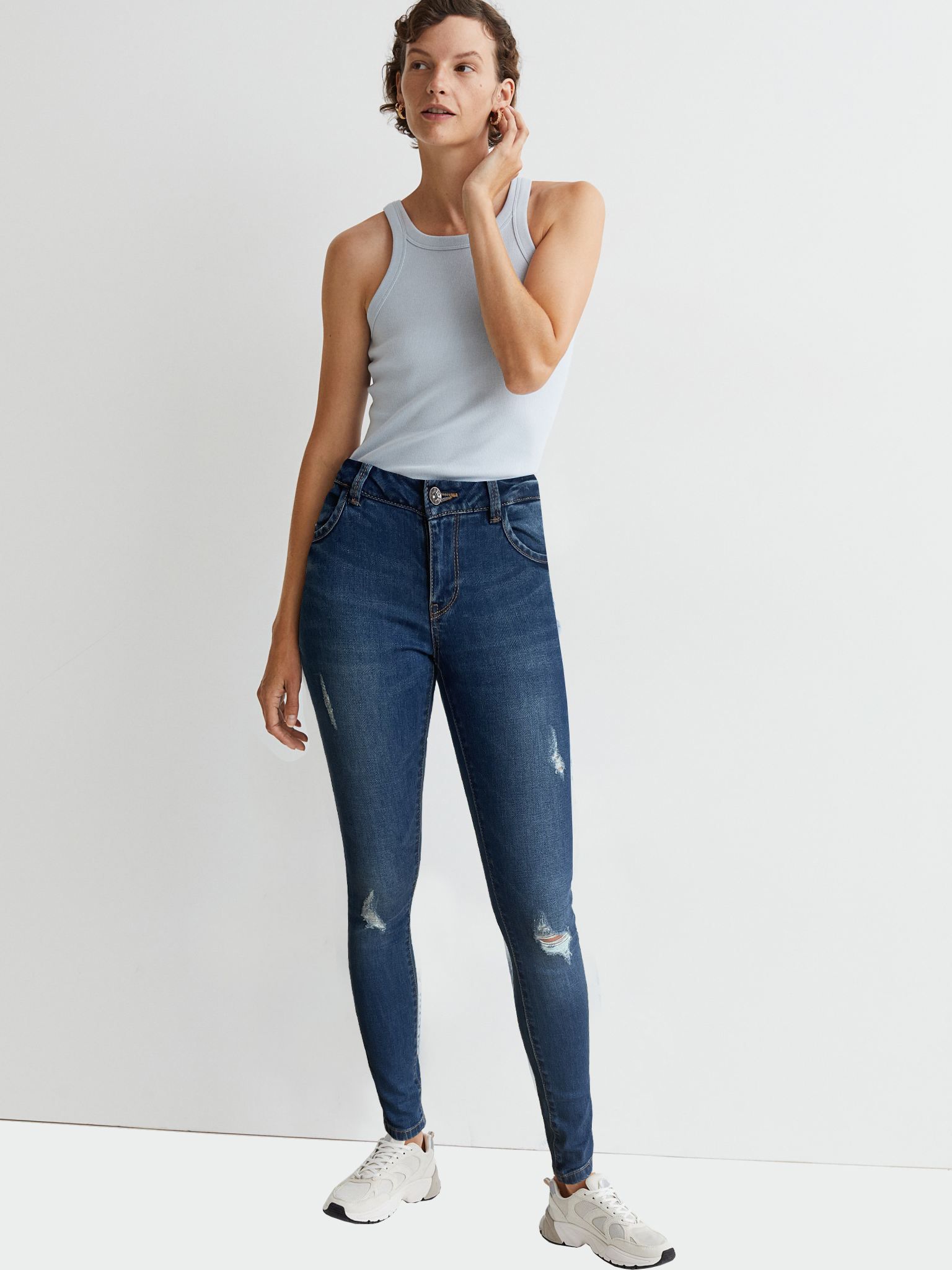 

Джинсы Vero Moda 10204038b28 W25-L30 Голубые