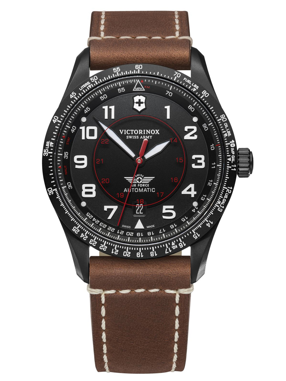 

Часы Victorinox 241886 Airboss Automatik 40mm 10ATM
