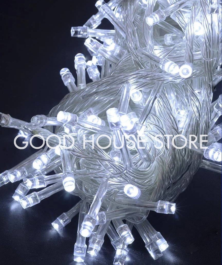 

Гирлянда 500 LED, SEZON, 28 метров, прозрачный провод, белый цвет, (1150-03)
