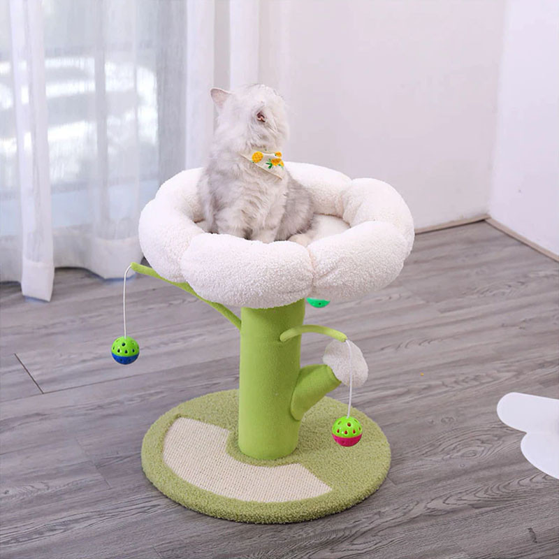 

Когтеточка для кота Hoopet 9340 с игрушками 44*40*40 см