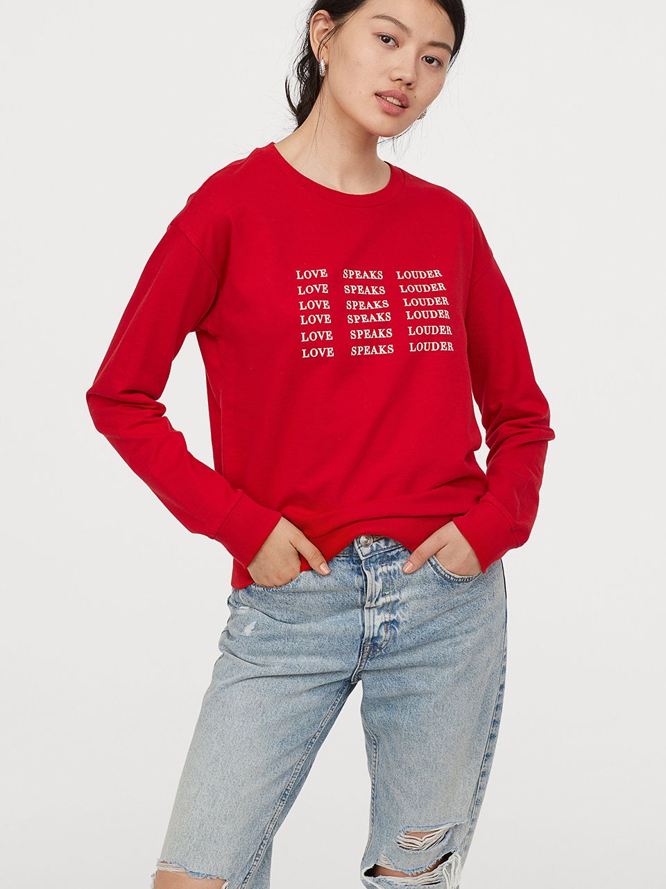 

Свитшот H&M 3797808b36 S Красный