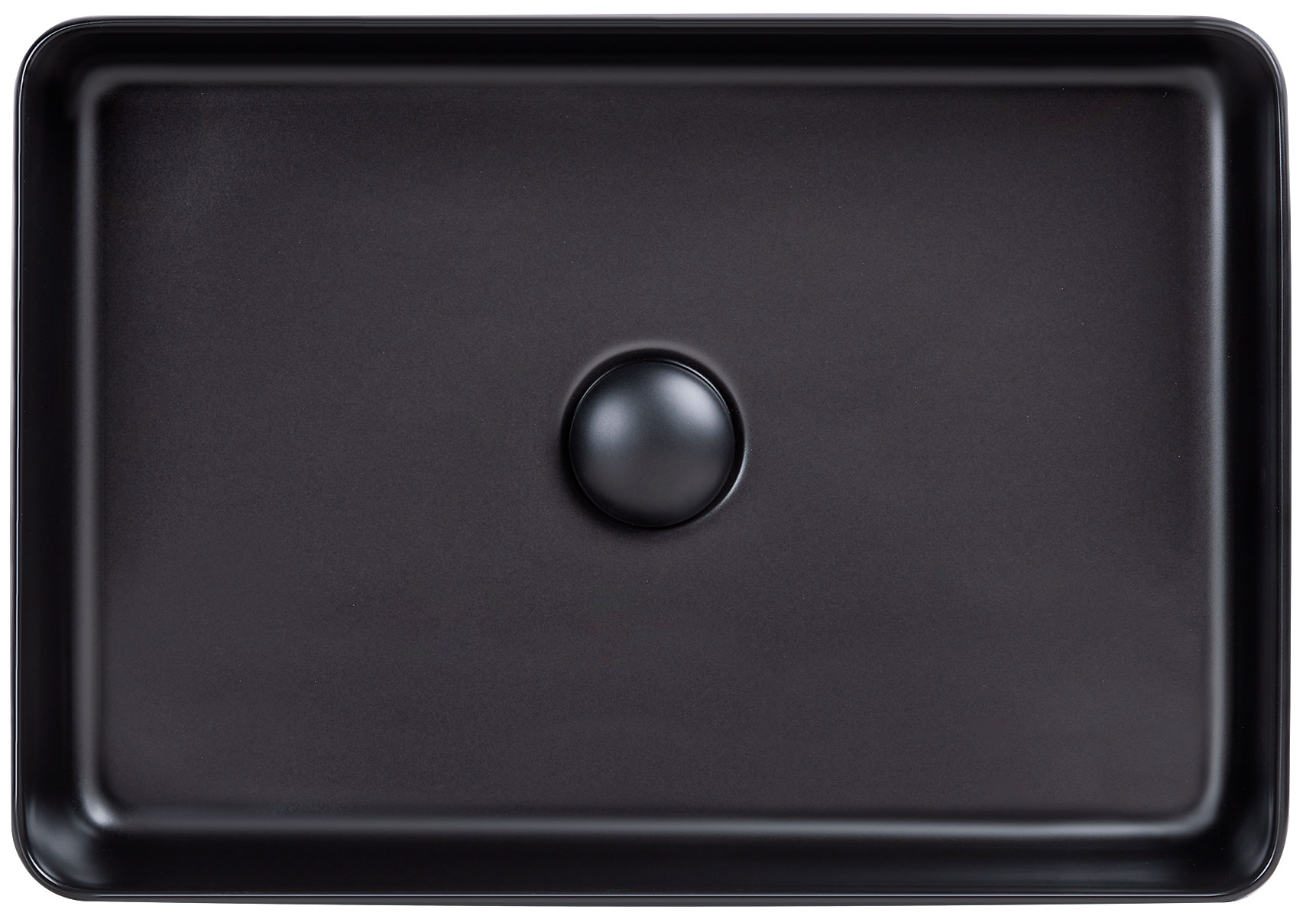 

Раковина-чаша Qtap Tern Matt black с донным клапаном QT1711A055MB