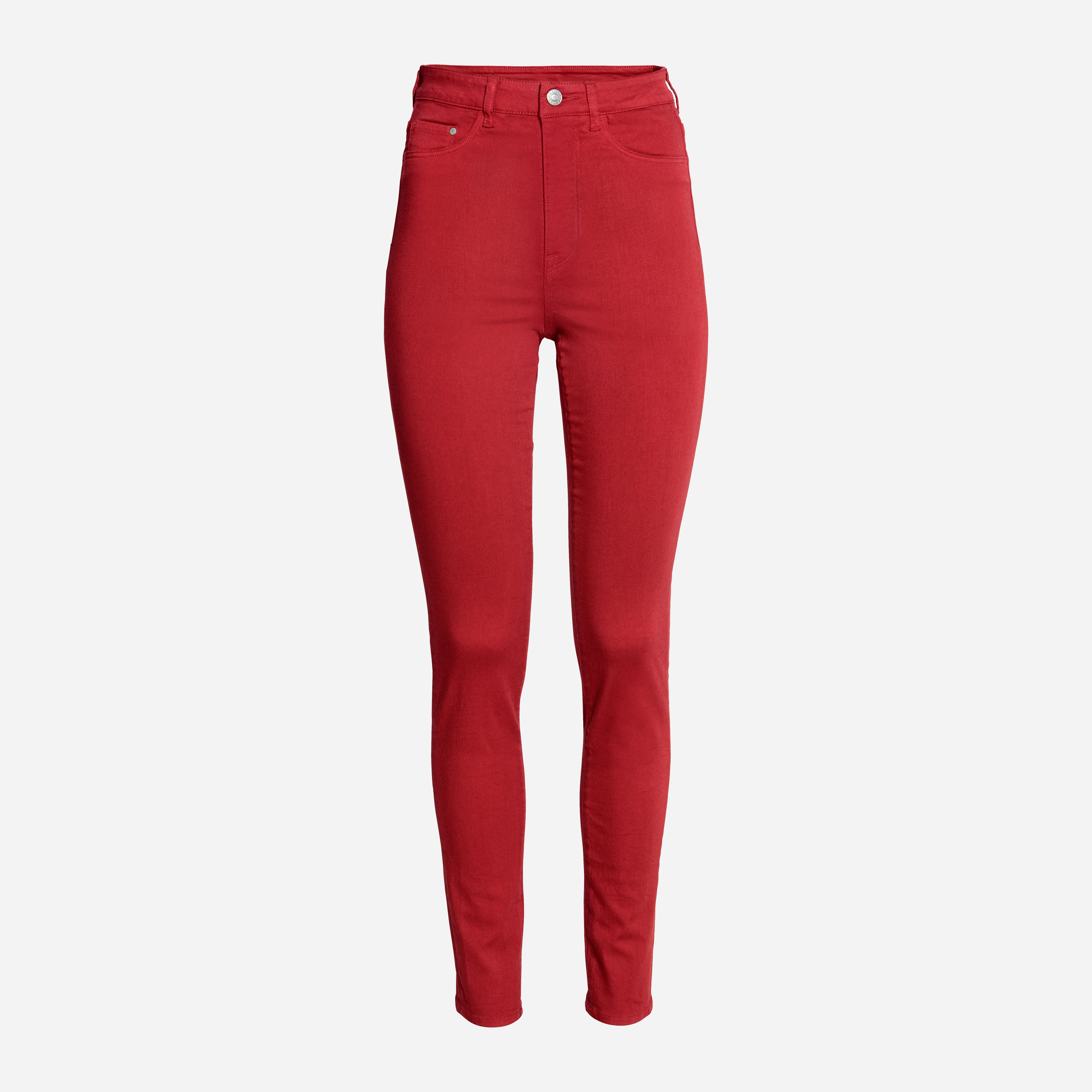 

Джинсы H&M XAZ083812AYWW 33-34 Темно-красные
