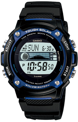 

Часы Casio W-S210H-1AVEF