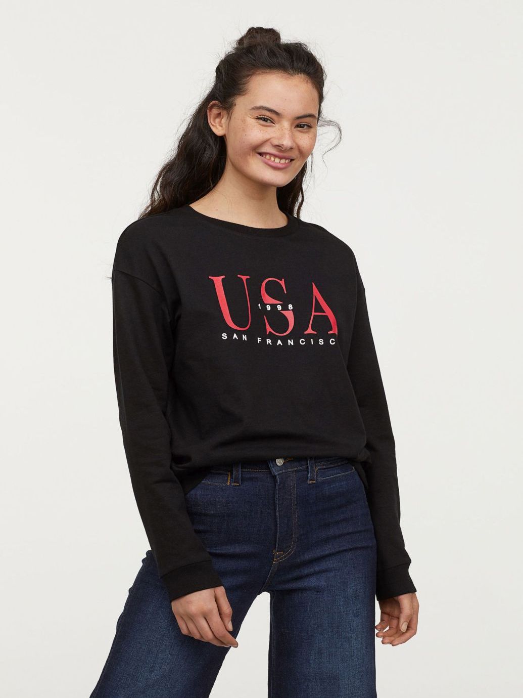 

Свитшот H&M 698328b36  Черный, Свитшот H&M 698328b36 L Черный