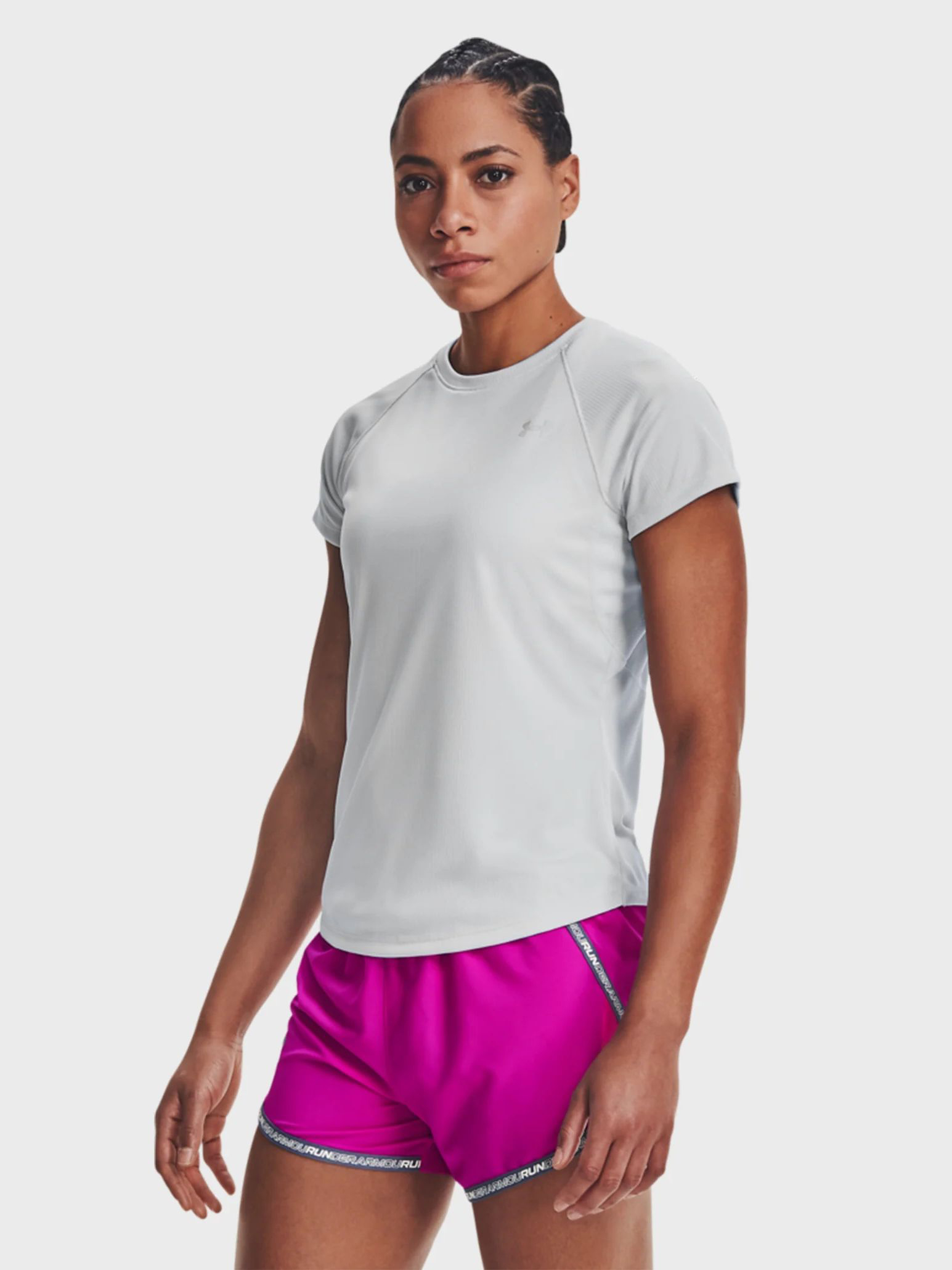 

Футболка Under Armour Ua Speed Stride Short Sleeve-Gry 1326462-014 XS Серая