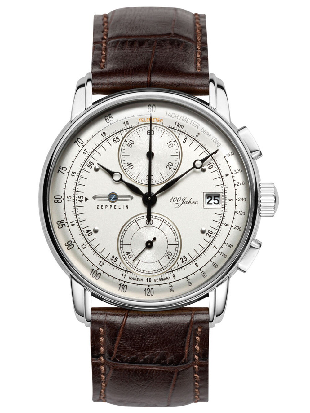 

Часы Zeppelin 8670-1 100 Jahre Chrono Herren 43mm 5ATM