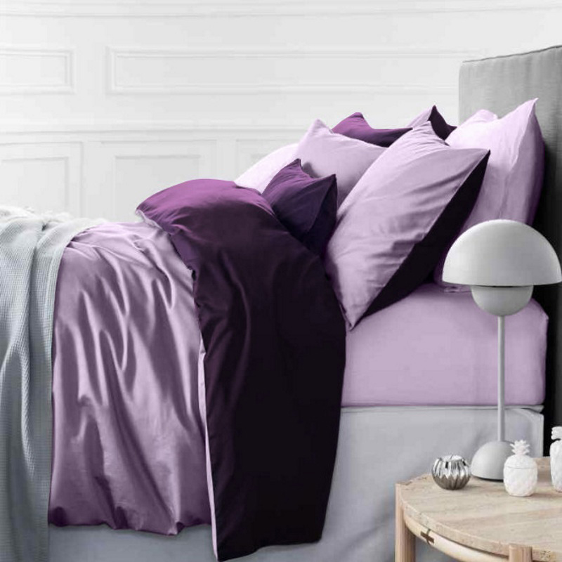 

Комплект постельного белья MirSon Сатин Iris 0199+3220 Outlet 143x210