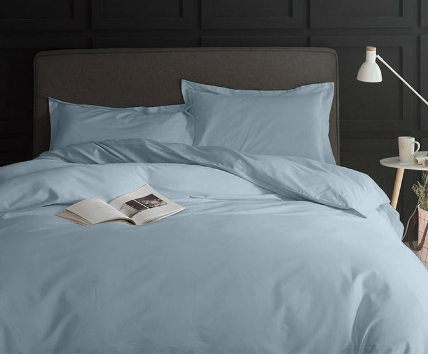 

Комплект постельного белья MirSon Сатин 0843 Grey Blue Outlet 200x220