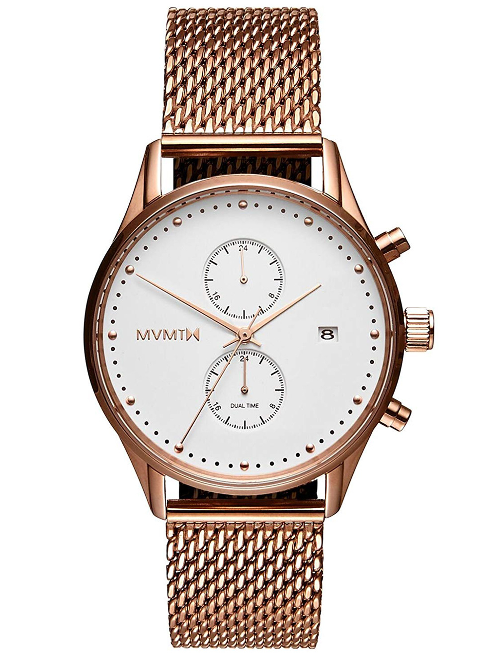 

Часы MVMT D-MV01-RGM Voyager White Rose Herren 42mm 10ATM