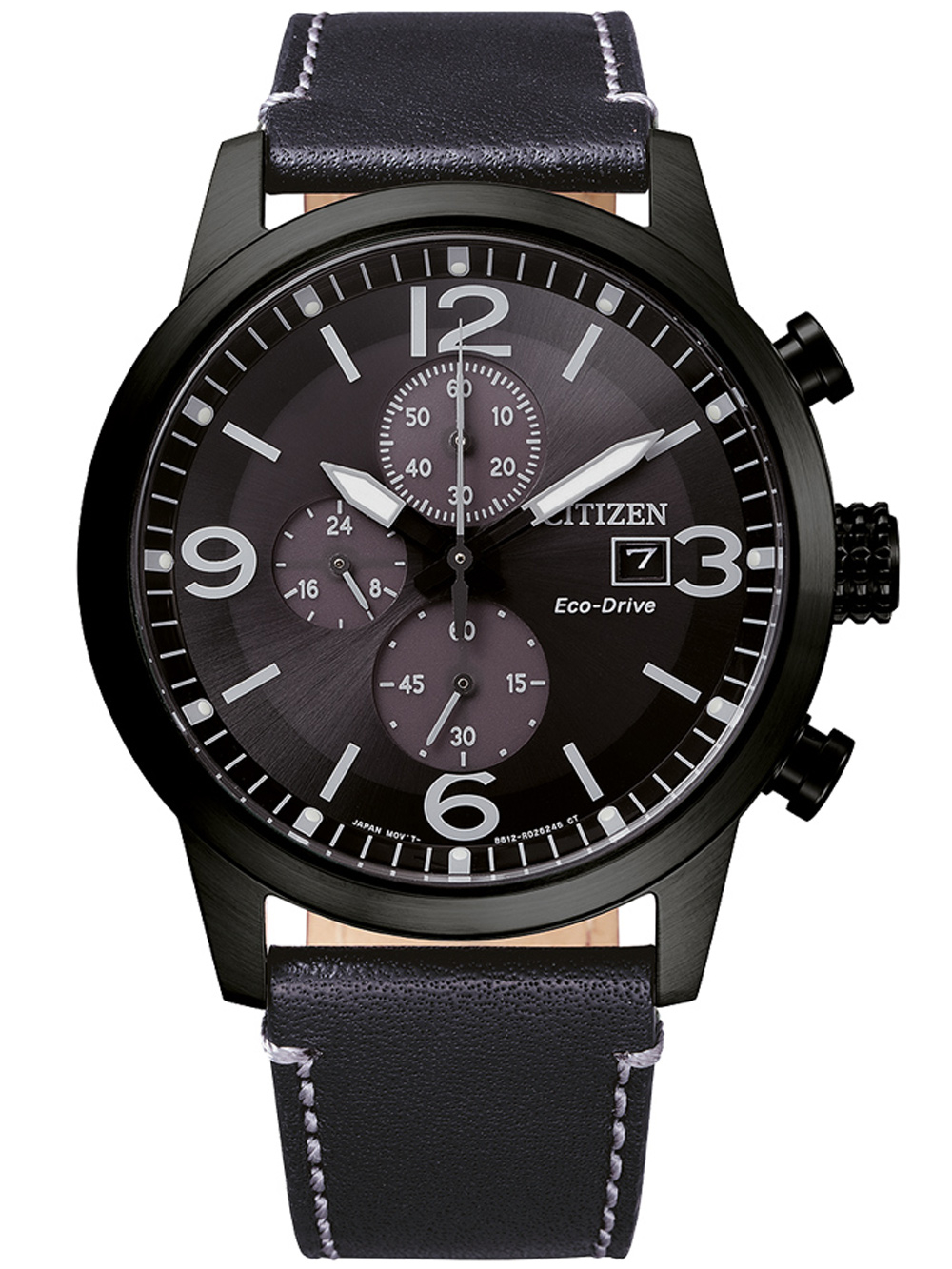

Часы Citizen CA0745-29E Eco Drive Chronograph 43mm 10ATM