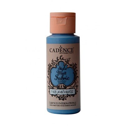 

Акриловая матовая краска для ткани Style Matt Fabric Paint Cadence Лавандово-голубой 59 мл