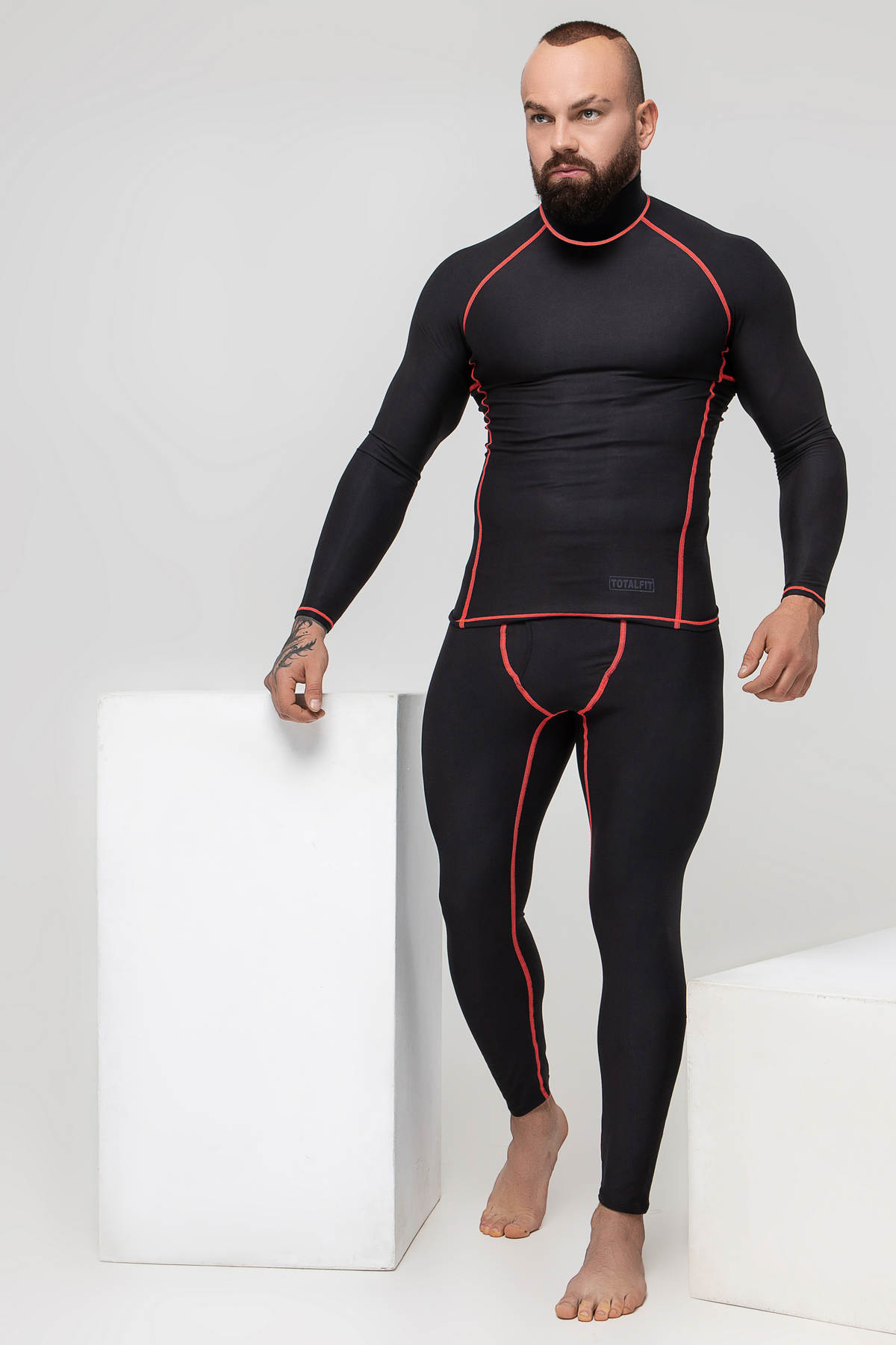 

Термокомплект TOTALFIT CARPATHIAN TMK6-S10Y27 XL Черный, Красный