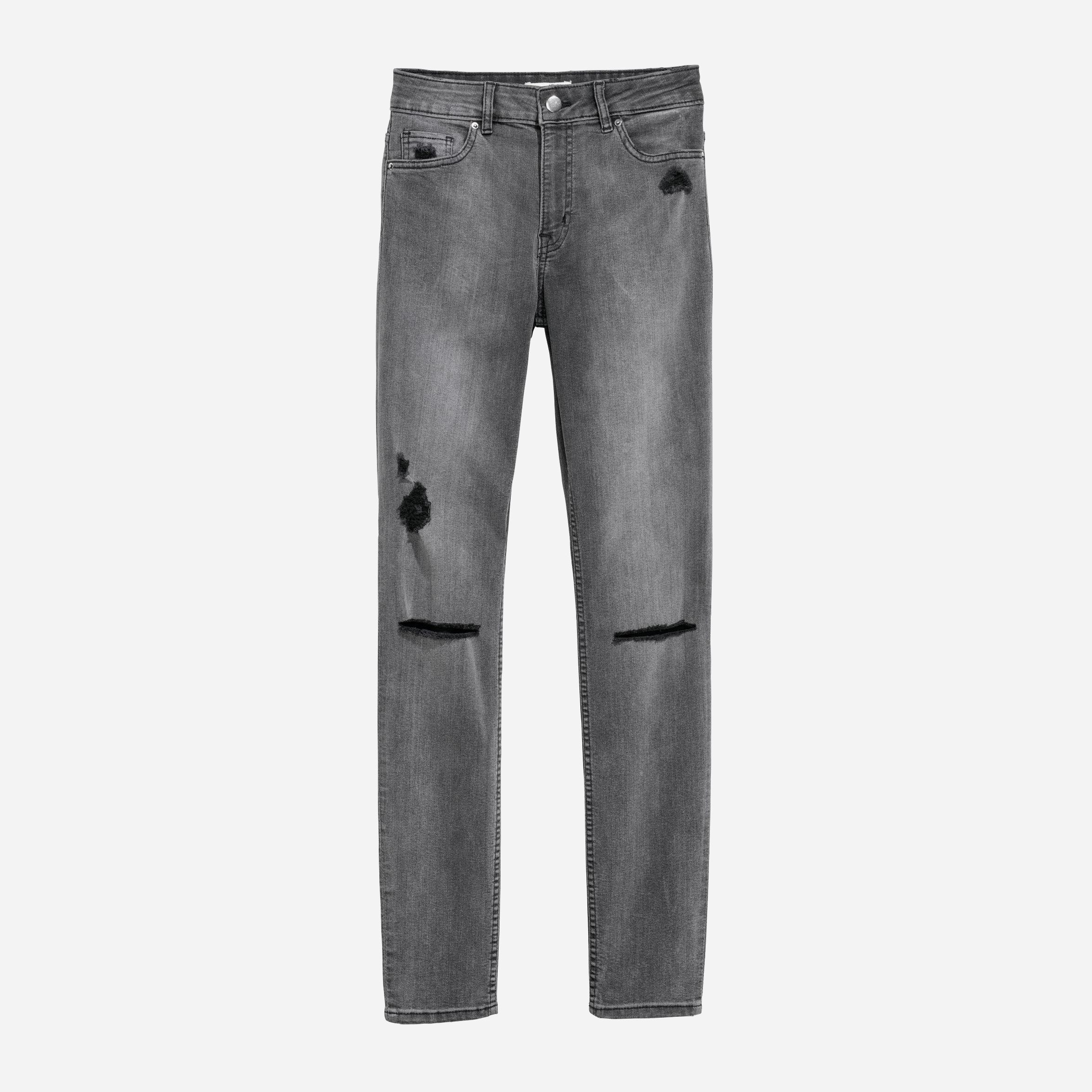 

Джинсы H&M XAZ141486ZZCQ  Серые, Джинсы H&M XAZ141486ZZCQ 40 Серые