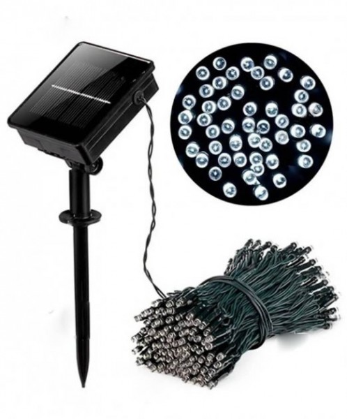 

Гирлянда 100 LED на солнечной батарее белый SEZ 1201-03 (NAT06479)