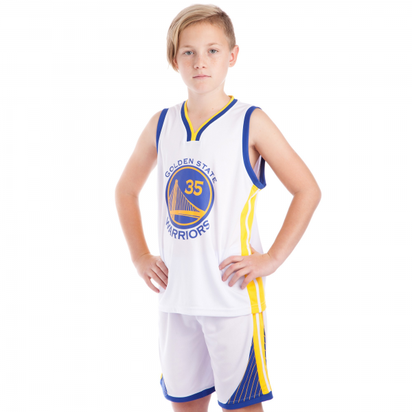 

Форма баскетбольная подростковая NB-Sport GOLDEN STATE 30 BA-0973 M (8-10 лет) белый-синий-желтый (IN06262)