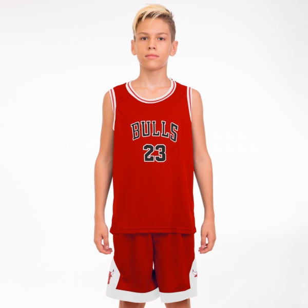 

Форма баскетбольная подростковая NB-Sport NBA BULLS 23 5351 XL (13-16 лет) Красно-белая (IN06254)